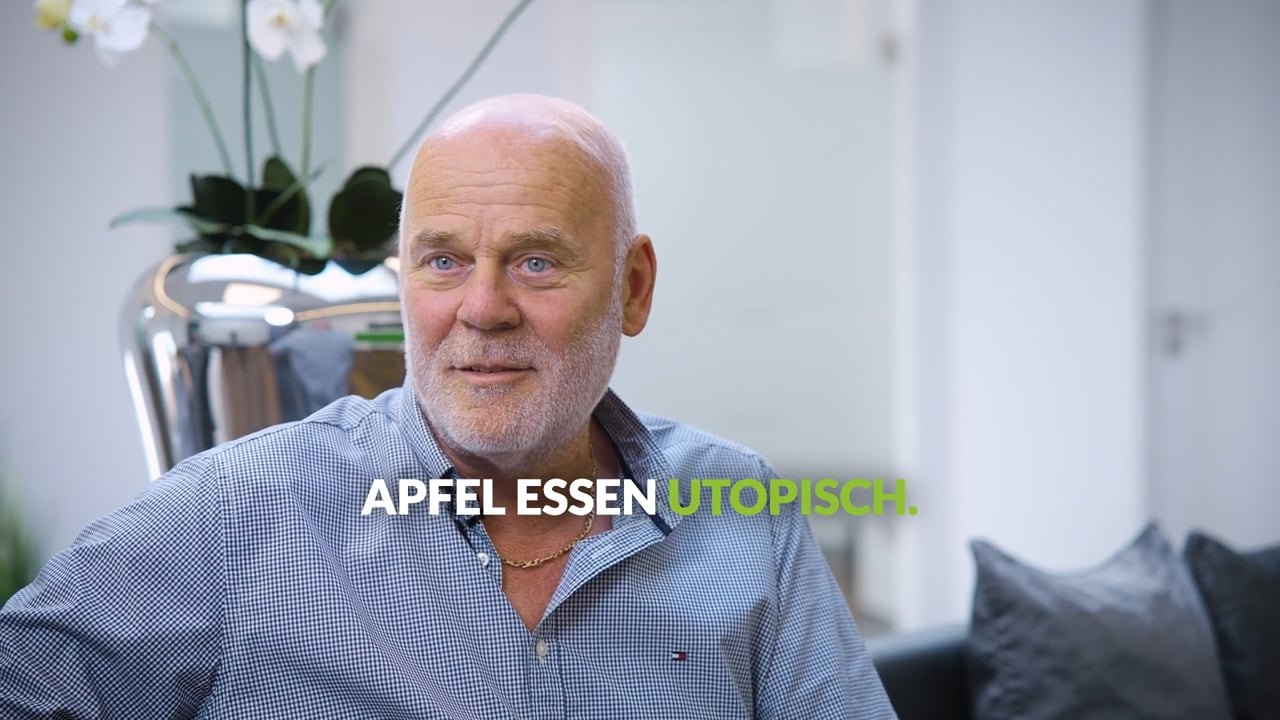 Standbild: Patient berichtet von seinen Erfahrungen